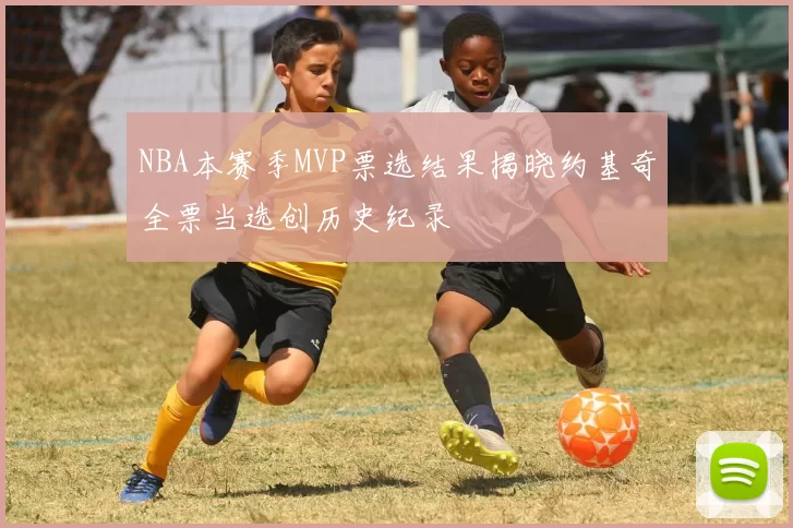 NBA本赛季MVP票选结果揭晓约基奇全票当选创历史纪录