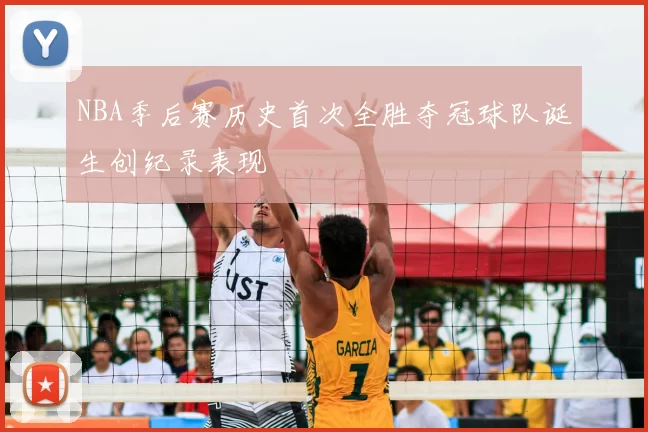 NBA季后赛历史首次全胜夺冠球队诞生创纪录表现